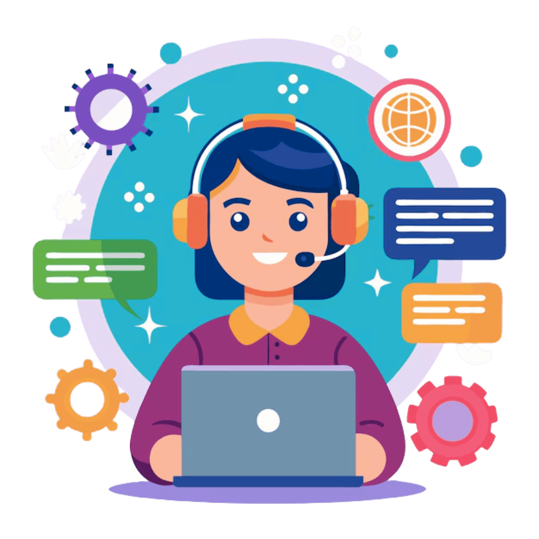 Contact illustration