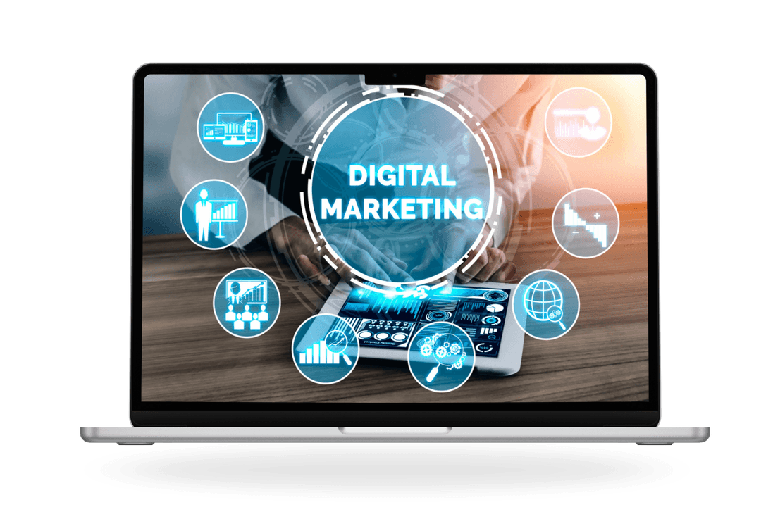 Digital marketing illustration